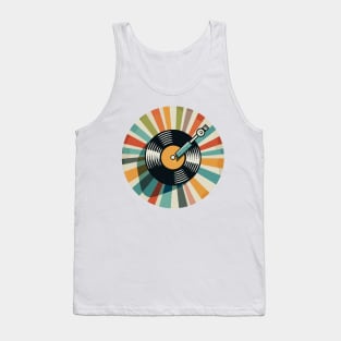 vintage vinyl record player Tank Top